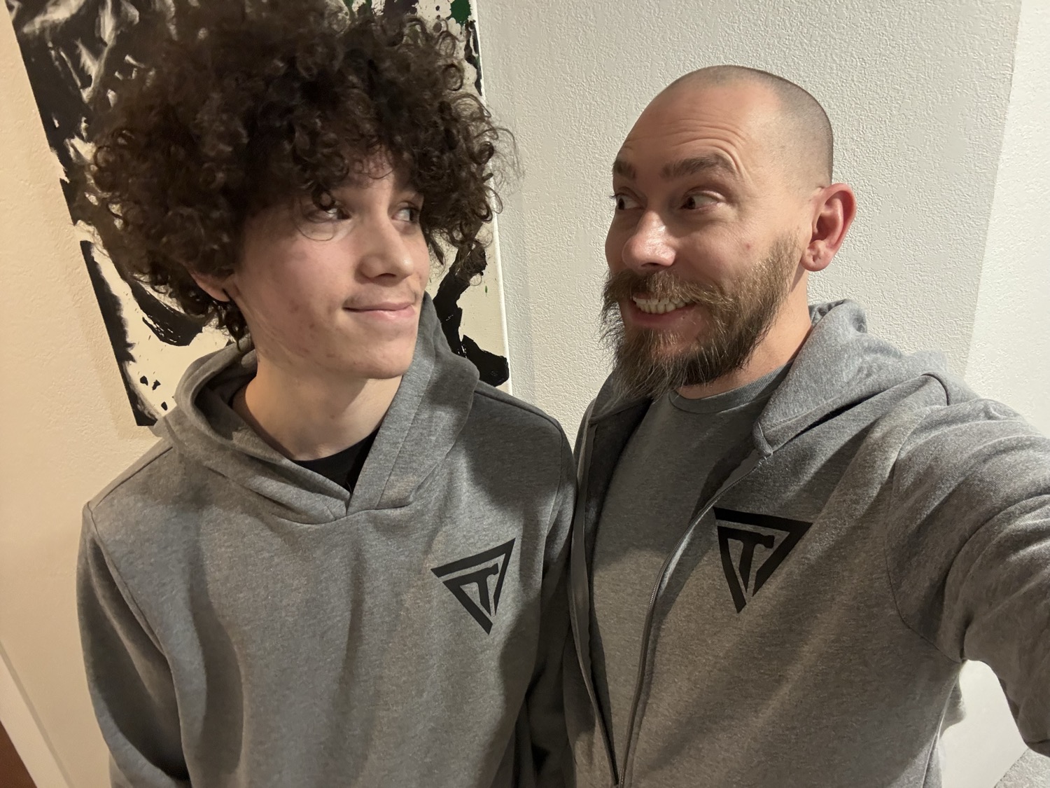 Greg and his son Caden, Triory Construction