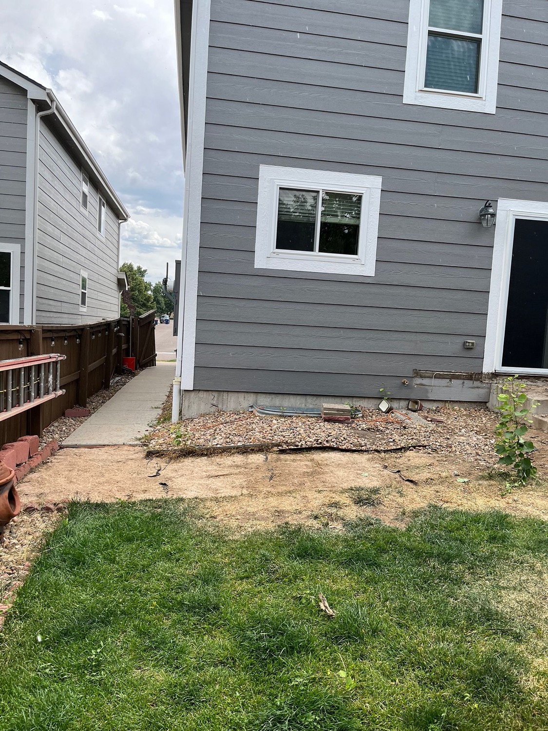 Concrete Driveway before